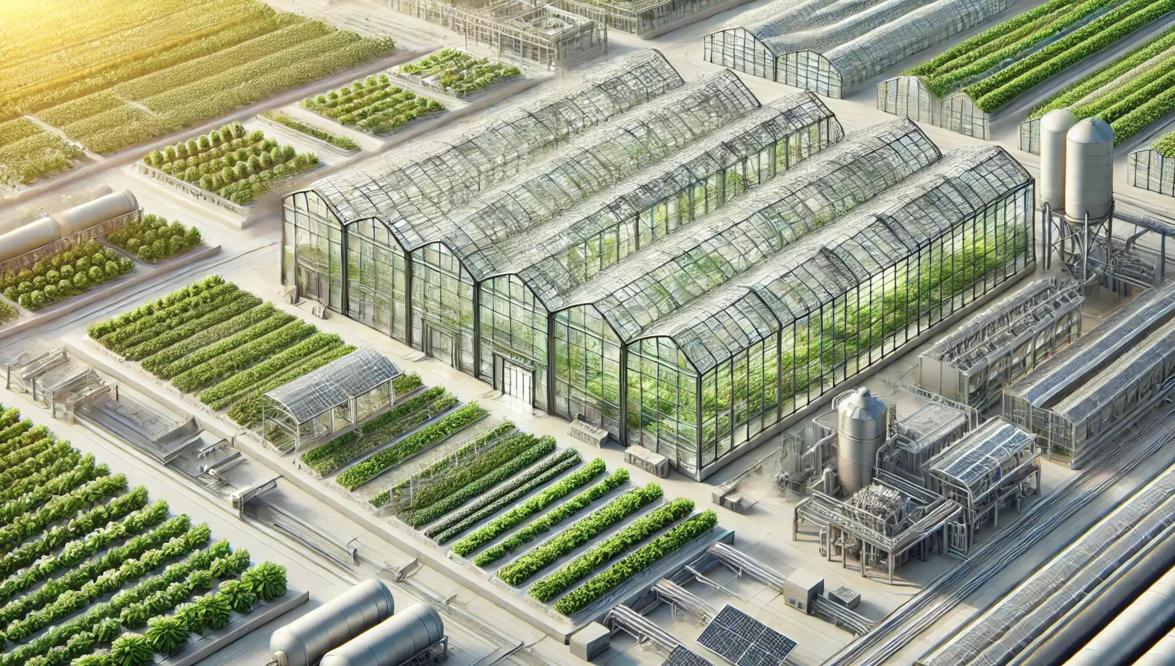 Газгольдер, как решение для зимнего обогрева промышленных теплиц