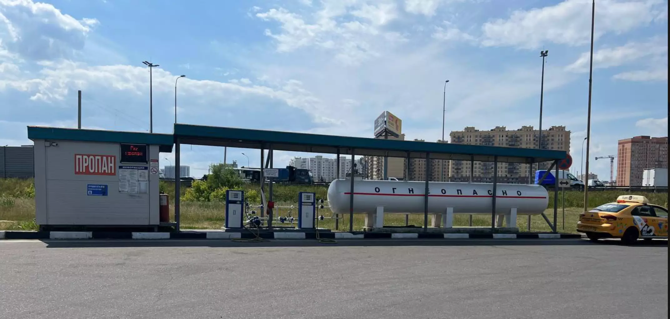 Цены на газомоторное топливо подскочили на фоне дефицита бензина
