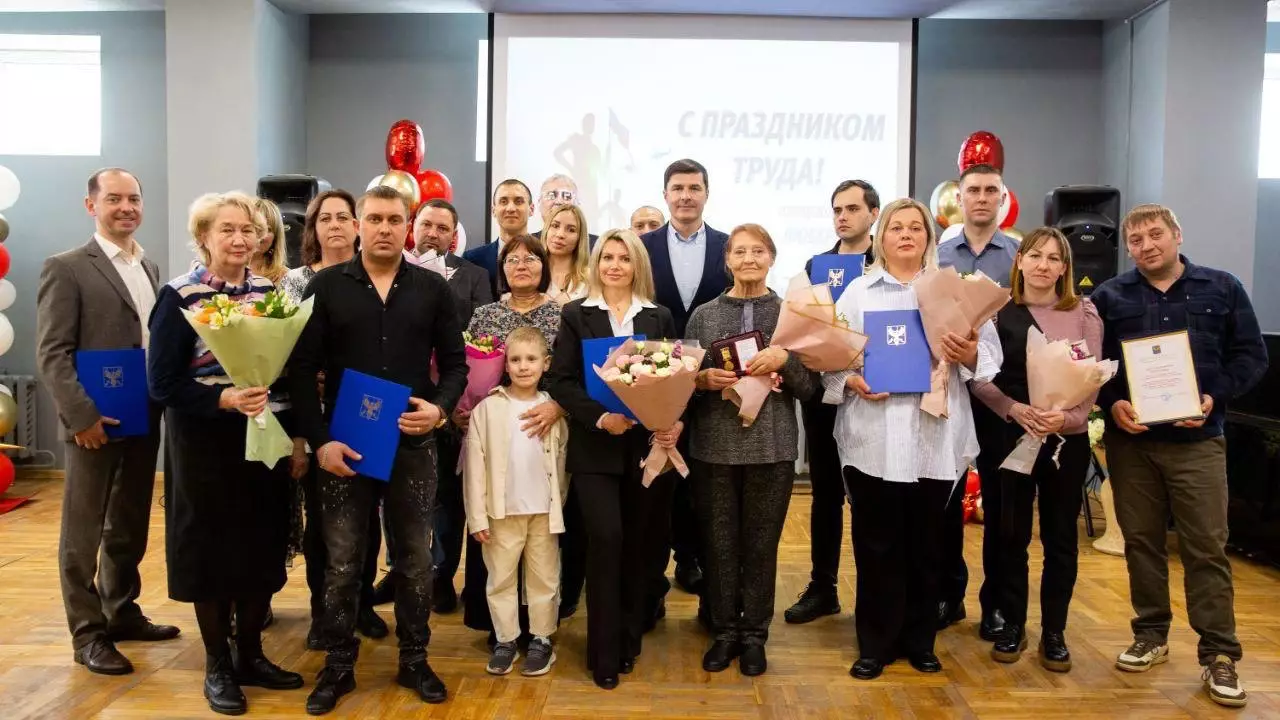 Сотрудник ООО «РАГ Холдинг» удостоен награды главы Люберецкого округа